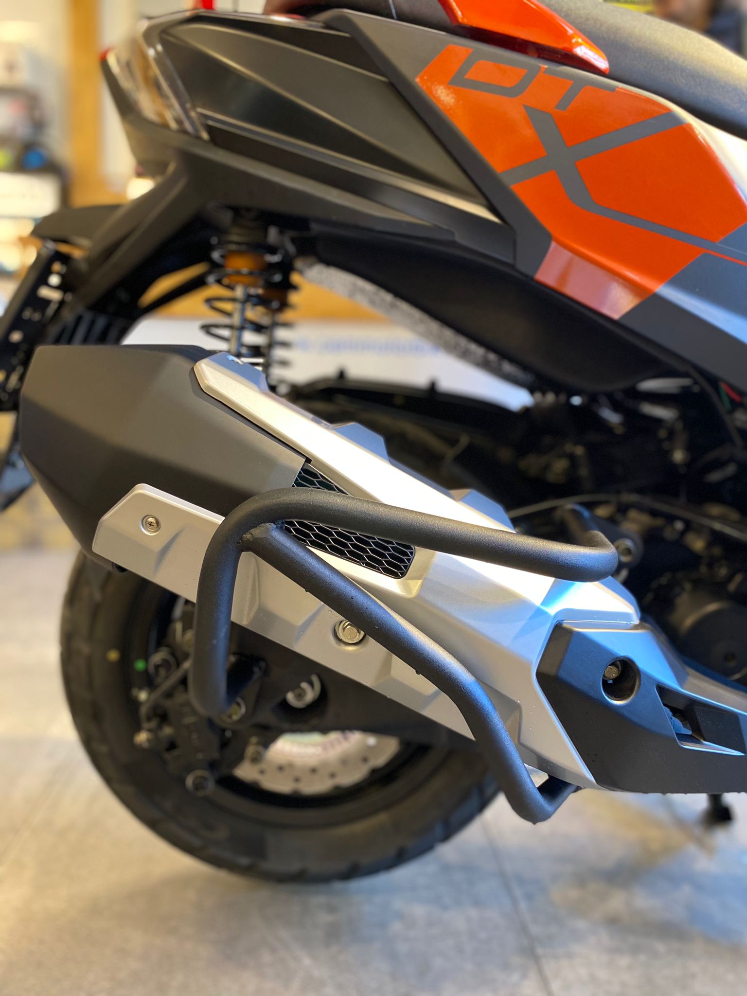 KYMCO DTX 350 EGZOZ KORUMA DEMİRİ